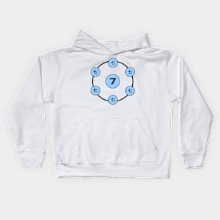 Friend made logo Kids Hoodie